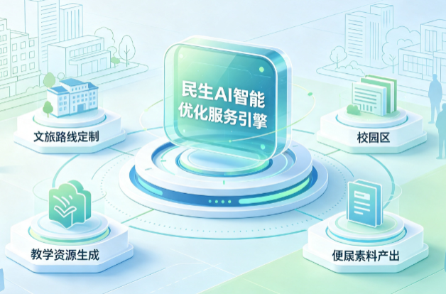 梁平县AI普惠赋能民生服务 智能优化技术升级大众生活服务体验