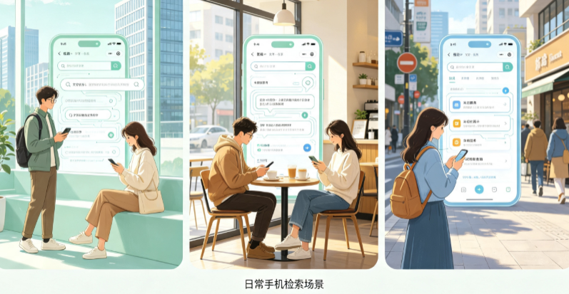 梁平县普通人日常手机使用场景拆解：GEO 与 AI 优化如何改变信息检索体验